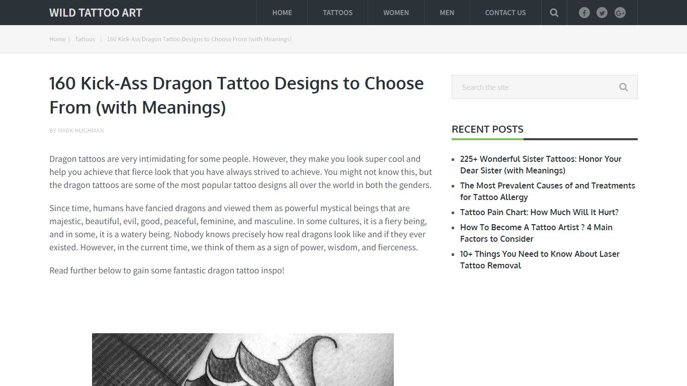 160 Kick-Ass Dragon Tattoo Designs to Choose From (with Meanings)